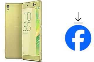 Cómo instalar Facebook en un Sony Xperia XA Ultra