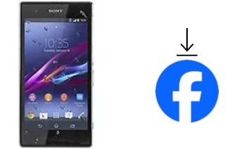 Cómo instalar Facebook en un Sony Xperia Z1s