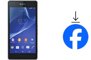 Cómo instalar Facebook en un Sony Xperia Z2a