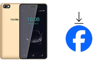 Cómo instalar Facebook en un TECNO Pop 1 Lite