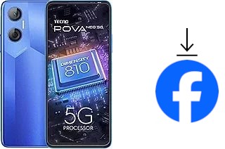 Cómo instalar Facebook en un Tecno Pova Neo 5G