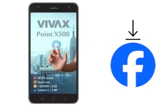 Cómo instalar Facebook en un Vivax Point X500