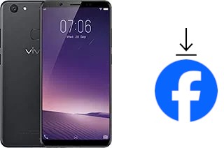 Cómo instalar Facebook en un vivo V7+