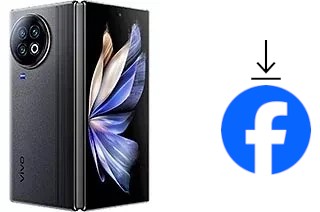 Cómo instalar Facebook en un vivo X Fold2