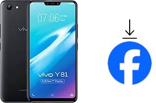 Cómo instalar Facebook en un vivo Y81