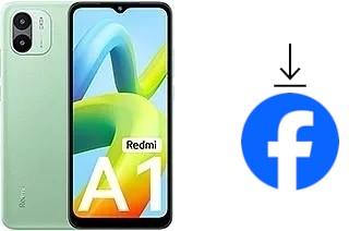 Cómo instalar Facebook en un Xiaomi Redmi A1