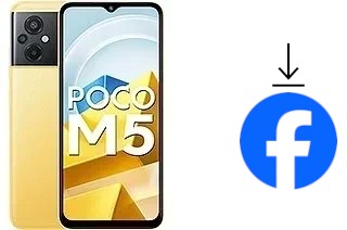 Cómo instalar Facebook en un Xiaomi Poco M5 (India)