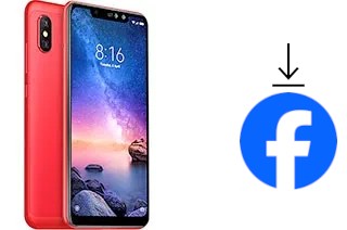 Cómo instalar Facebook en un Xiaomi Redmi Note 6 Pro