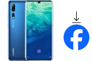 Cómo instalar Facebook en un ZTE Axon 10 Pro