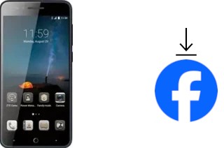 Cómo instalar Facebook en un ZTE Blade A612