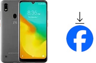 Cómo instalar Facebook en un ZTE Blade A7 Prime