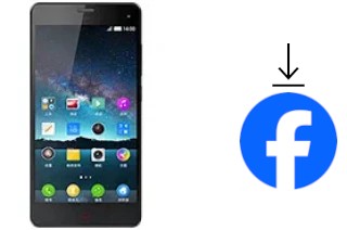 Cómo instalar Facebook en un ZTE nubia Z7 mini