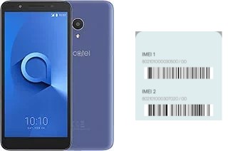 Cómo ver el código IMEI en alcatel 1x