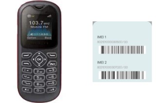 Cómo ver el código IMEI en OT-208