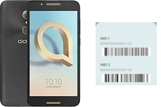 Cómo ver el código IMEI en alcatel A7