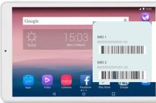 Cómo ver el código IMEI en OneTouch Pixi 3 (10)