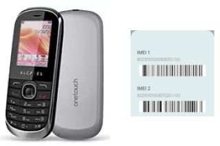 Cómo ver el código IMEI en OT-330