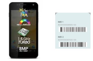 Cómo ver el código IMEI en P6 Quad Plus