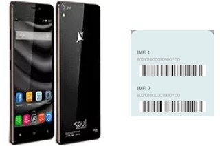 Cómo ver el código IMEI en X2 Soul Mini