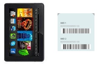 Cómo ver el código IMEI en Kindle Fire HDX