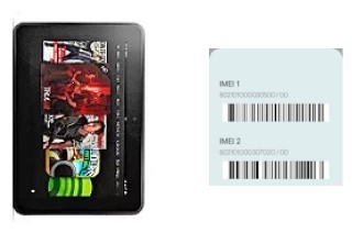 Cómo ver el código IMEI en Kindle Fire HD 8.9