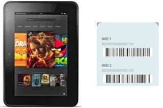 Cómo ver el código IMEI en Kindle Fire HD