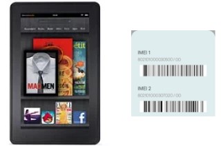 Cómo ver el código IMEI en Kindle Fire