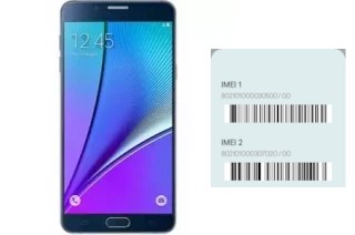 Cómo ver el código IMEI en Note 5