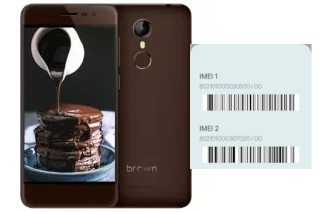 Cómo ver el código IMEI en Brown 1