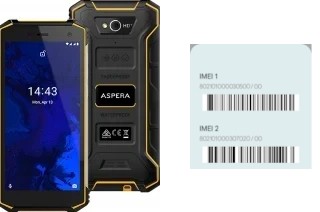 Cómo ver el código IMEI en Aspera R9