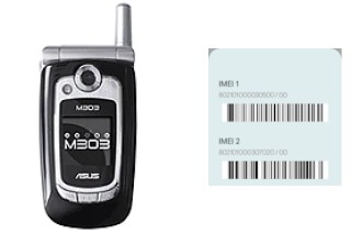 Cómo ver el código IMEI en M303