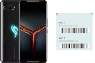 Cómo ver el código IMEI en ROG Phone II