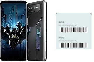 Cómo ver el código IMEI en ROG Phone 6 Batman Edition