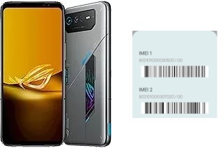 Cómo ver el código IMEI en ROG Phone 6D