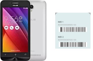 Cómo ver el código IMEI en Zenfone Go T500