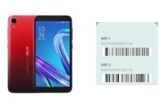 Cómo ver el código IMEI en ZenFone Live (L2) SD425