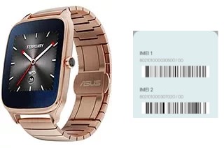 Cómo ver el código IMEI en Zenwatch 2 WI501Q