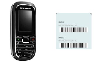 Cómo ver el código IMEI en BenQ-Siemens E81