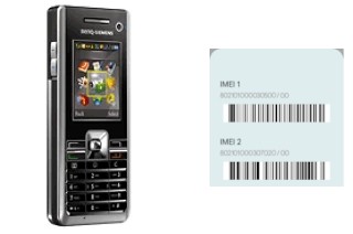 Cómo ver el código IMEI en BenQ-Siemens S81