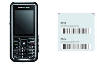 Cómo ver el código IMEI en BenQ-Siemens S88