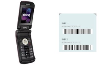 Cómo ver el código IMEI en BenQ E55