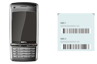 Cómo ver el código IMEI en BenQ P31