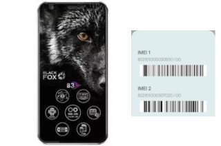 Cómo ver el código IMEI en B3 Fox