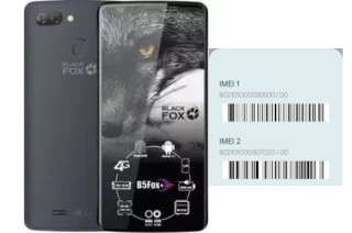 Cómo ver el código IMEI en Black Fox B5