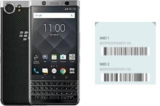 Cómo ver el código IMEI en KEYone