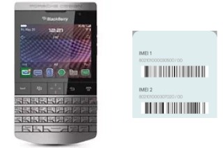 Cómo ver el código IMEI en Porsche Design P'9981