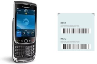 Cómo ver el código IMEI en Torch 9800