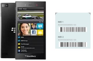 Cómo ver el código IMEI en BlackBerry Z3