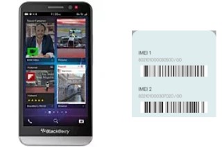 Cómo ver el código IMEI en BlackBerry Z30