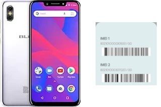 Cómo ver el código IMEI en BLU Vivo One Plus (2019)